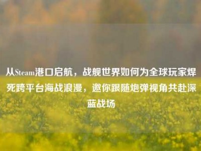 从Steam港口启航，战舰世界如何为全球玩家焊死跨平台海战浪漫，邀你跟随炮弹视角共赴深蓝战场
