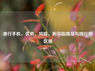 港行手机，优势、风险、购买指南及与国行的区别