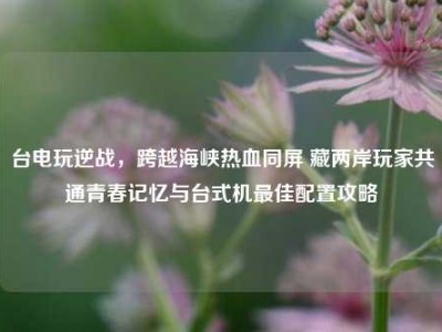 台电玩逆战，跨越海峡热血同屏 藏两岸玩家共通青春记忆与台式机最佳配置攻略