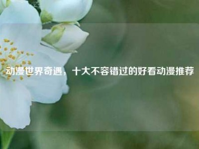 动漫世界奇遇，十大不容错过的好看动漫推荐