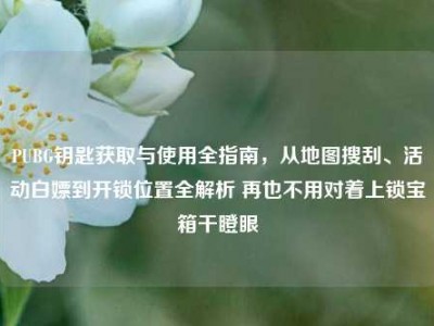 PUBG钥匙获取与使用全指南，从地图搜刮、活动白嫖到开锁位置全解析 再也不用对着上锁宝箱干瞪眼