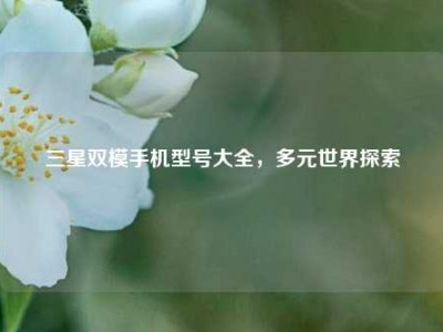 三星双模手机型号大全，多元世界探索