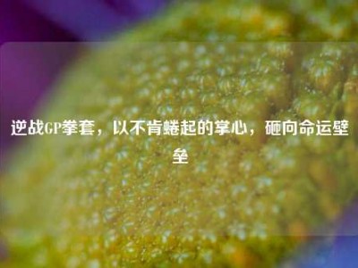 逆战GP拳套，以不肯蜷起的掌心，砸向命运壁垒