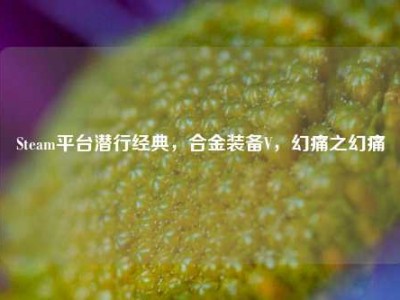 Steam平台潜行经典，合金装备V，幻痛之幻痛