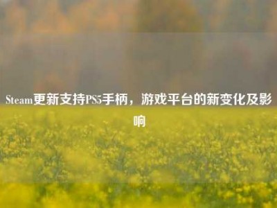 Steam更新支持PS5手柄，游戏平台的新变化及影响