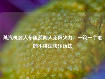 蒸汽机器人布里茨闯入无限火力，一钩一个准的不讲理快乐玩法