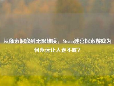 从像素洞窟到无限维度，Steam迷宫探索游戏为何永远让人走不腻？