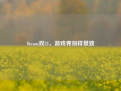Steam双21，游戏界别样景致