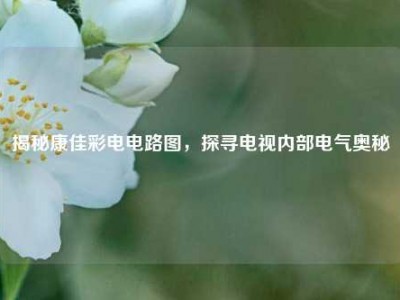 揭秘康佳彩电电路图，探寻电视内部电气奥秘