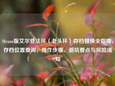 Steam版艾尔登法环（老头环）存档替换全指南，存档位置查询、操作步骤、避坑要点与风险须知