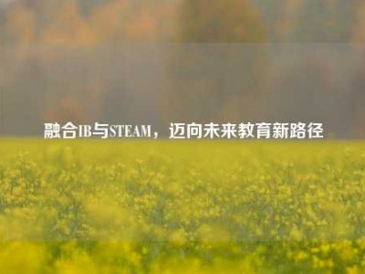 融合IB与STEAM，迈向未来教育新路径