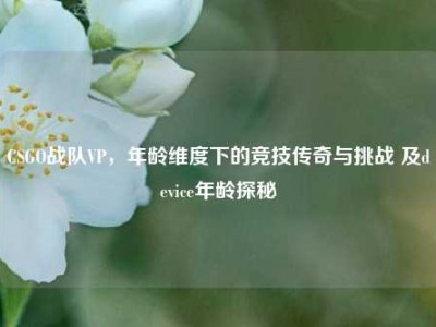 CSGO战队VP，年龄维度下的竞技传奇与挑战 及device年龄探秘