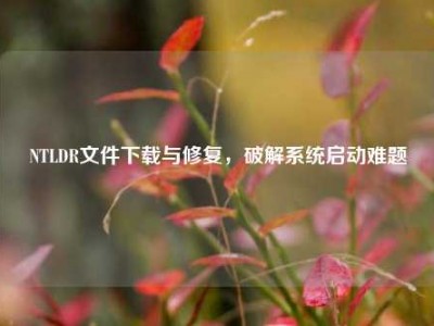 NTLDR文件下载与修复，破解系统启动难题