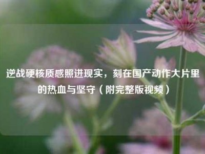 逆战硬核质感照进现实，刻在国产动作大片里的热血与坚守（附完整版视频）