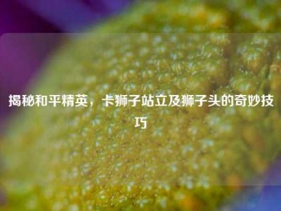 揭秘和平精英，卡狮子站立及狮子头的奇妙技巧