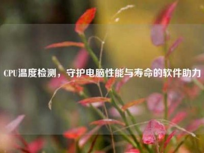 CPU温度检测，守护电脑性能与寿命的软件助力