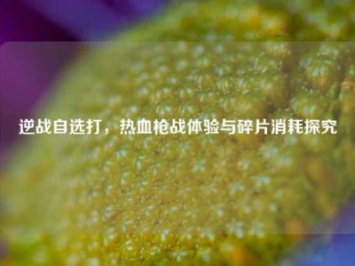 逆战自选打，热血枪战体验与碎片消耗探究