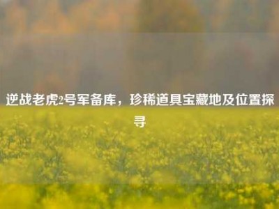 逆战老虎2号军备库，珍稀道具宝藏地及位置探寻