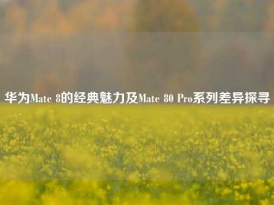 华为Mate 8的经典魅力及Mate 80 Pro系列差异探寻