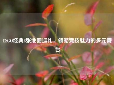 CSGO经典8张地图巡礼，领略竞技魅力的多元舞台