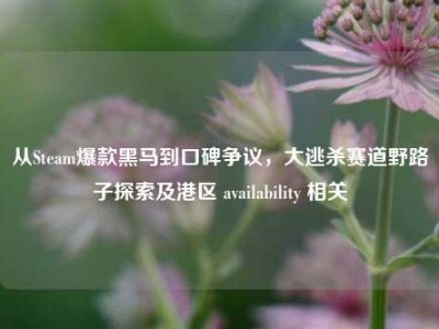 从Steam爆款黑马到口碑争议，大逃杀赛道野路子探索及港区 availability 相关