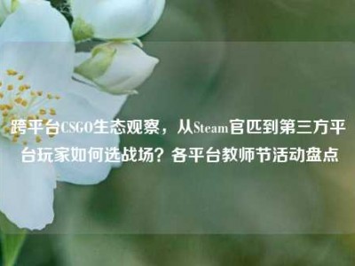 跨平台CSGO生态观察，从Steam官匹到第三方平台玩家如何选战场？各平台教师节活动盘点