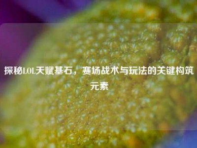 探秘LOL天赋基石，赛场战术与玩法的关键构筑元素