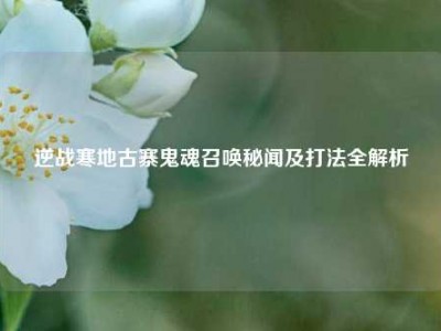 逆战寒地古寨鬼魂召唤秘闻及打法全解析