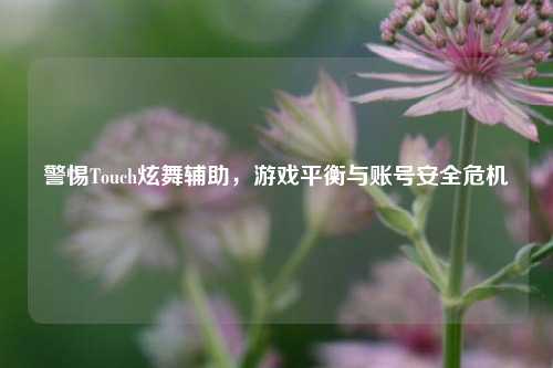 警惕Touch炫舞辅助,游戏平衡与账号安全危机