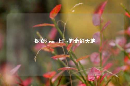 探索Steam上Fez的奇幻天地