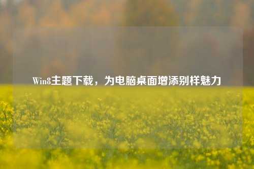 Win8主题下载,为电脑桌面增添别样魅力