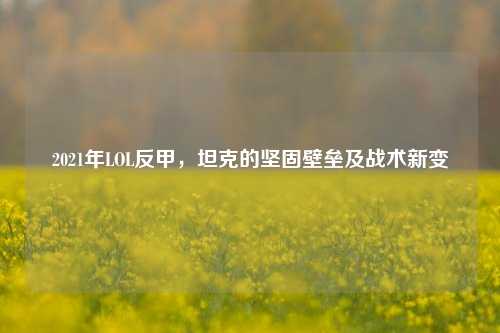 2021年LOL反甲,坦克的坚固壁垒及战术新变