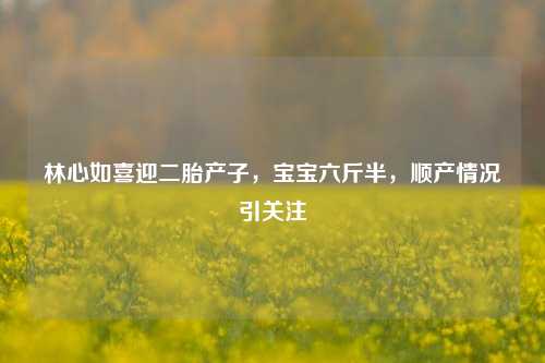 林心如喜迎二胎产子,宝宝六斤半,顺产情况引关注