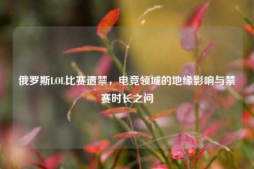 俄罗斯LOL比赛遭禁，电竞领域的地缘影响与禁赛时长之问
