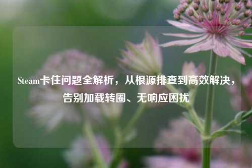 Steam卡住问题全解析,从根源排查到高效解决,告别加载转圈、无响应困扰