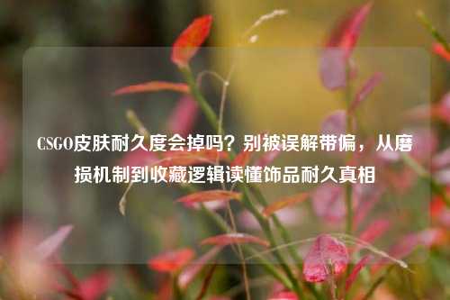 CSGO皮肤耐久度会掉吗?别被误解带偏,从磨损机制到收藏逻辑读懂饰品耐久真相