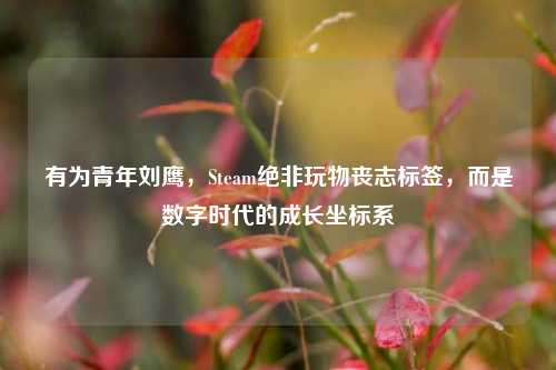 有为青年刘鹰，Steam绝非玩物丧志标签，而是数字时代的成长坐标系