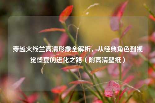 穿越火线兰高清形象全解析,从经典角色到视觉盛宴的进化之路(附高清壁纸)