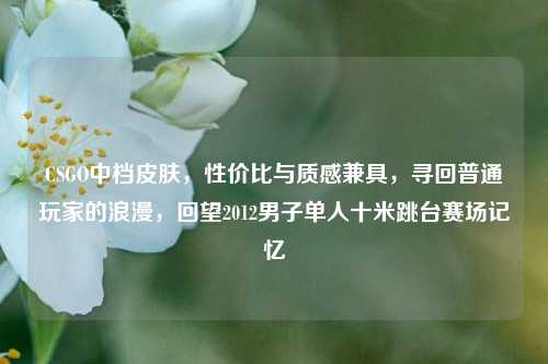CSGO中档皮肤,性价比与质感兼具,寻回普通玩家的浪漫,回望2012男子单人十米跳台赛场记忆