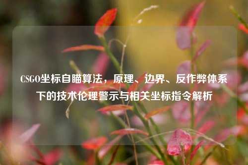 CSGO坐标自瞄算法,原理、边界、反作弊体系下的技术伦理警示与相关坐标指令解析