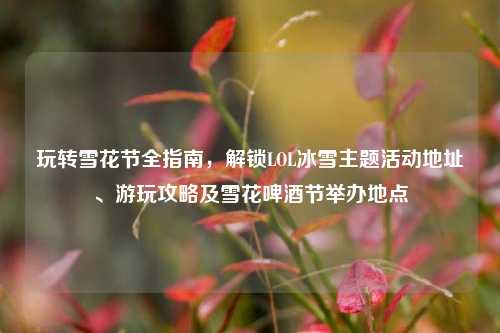 玩转雪花节全指南,解锁LOL冰雪主题活动地址、游玩攻略及雪花啤酒节举办地点