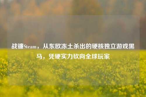 战镰Steam，从东欧冻土杀出的硬核独立游戏黑马，凭硬实力砍向全球玩家