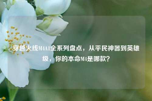 穿越火线M4A1全系列盘点，从平民神器到英雄级，你的本命M4是哪款？