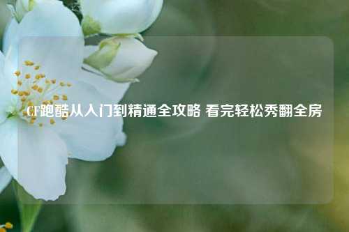 CF跑酷从入门到精通全攻略 看完轻松秀翻全房