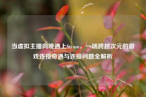 当虚拟主播向晚遇上Steam，一场跨越次元的游戏连接奇遇与连接问题全解析