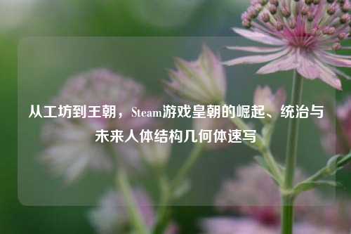 从工坊到王朝,Steam游戏皇朝的崛起、统治与未来人体结构几何体速写