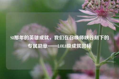 S8那年的英雄成就,我们在召唤师峡谷刻下的专属勋章——LOL8级成就图标
