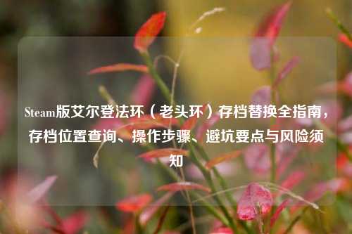 Steam版艾尔登法环（老头环）存档替换全指南，存档位置查询、操作步骤、避坑要点与风险须知
