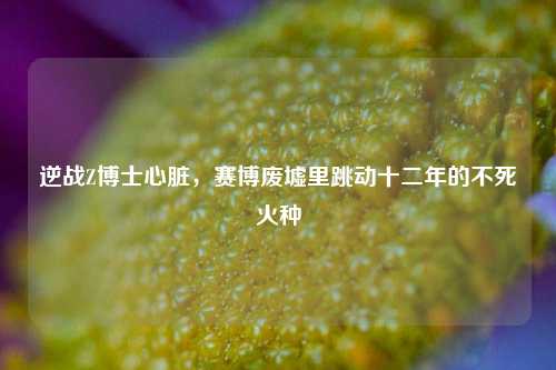 逆战Z博士心脏,赛博废墟里跳动十二年的不死火种